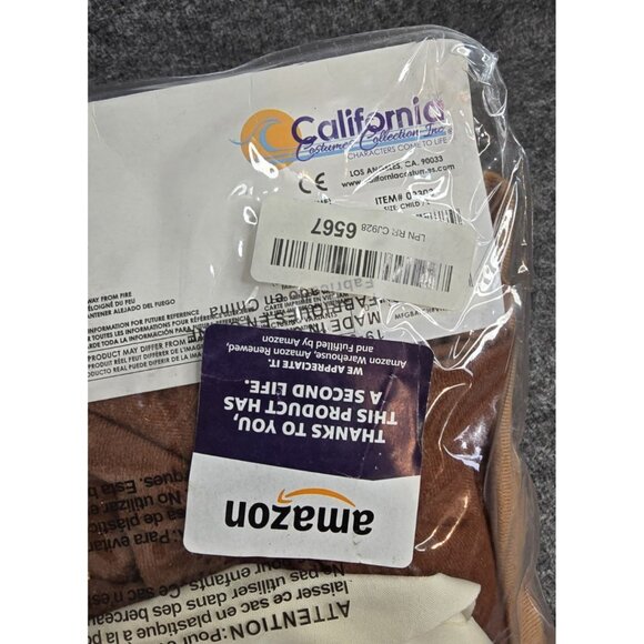 California Costume AMELIA EARHART/AVIATOR / CHILD Girls Pilot Child Large - Picture 6 of 6